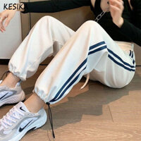 Quần thể thao ống thẳng dáng rộng KESIKA