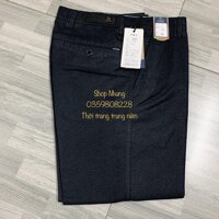Quần thô Kaki Nam Trung Niên hàng chuẩn đẹp ẢNH THẬT - Tối màu,30