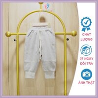 Quần Thu Đông Cotton Thêu Chữ M Trẻ Em Cực Mềm, Nhẹ