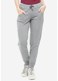 Quần thun dài nữ jogger Phúc An 3008xam  - Size L