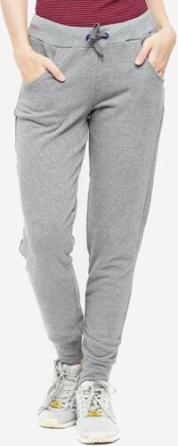 Quần thun dài nữ jogger Phúc An 3008xam  - Size XL