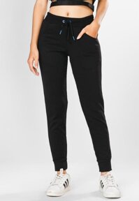 Quần thun dài nữ jogger Phúc An 3008den  - Size L