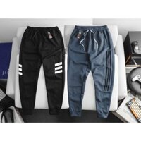 Quần thun dài thể thao jogger ống túm bigsize nam < 140kg
