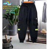 Quần thun dài vải umi mềm mát form túi hộp thể thao cho bé trai ( mới về bigsize 40-65kg)