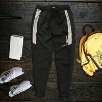 QUẦN THUN NAM DÀI THỂ THAO BO ỐNG - ĐEN,L