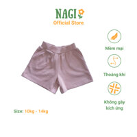 Quần thun ngắn trẻ em NAGI PINK01