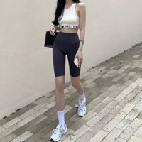 Quần thun ôm lưng cao Ulzzang