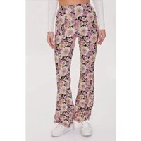 Quần thun ống loe in hoa Floral Flare Pants F21 VNXK