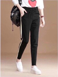 quần thun thể thao nữNC - Màu đen - L