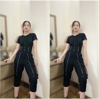 Quần Thụng Joggers Lửng Cá Tính, Quần Tập Gym Luyện Tập Thể Thao Choé Shop Unisex