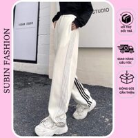 Quần thụng ống suông in sọc hàng cao cấp chất dày dặn siêu đẹp SUBIN FASHION SB212