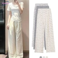 Quần thường ngày dành cho nữ Quần in dáng rộng chống nắng thẳng Quần ống rộng thông thường