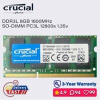Quan trọng ddr3l 8gb 4gb 1600mhz ram máy tính xách tay sodimm bộ nhớ pc3l 12800s 1.35v