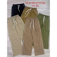 quần túi hợp chất vải xịn