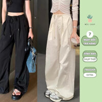 Quần Túi Hộp Nam Nữ Dáng Thụng Chất Gió Phong Cách Thể Thao Năng Động - Mộc Shop Xinh