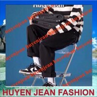 Quần vải bò jean baggy nam nữ jeans ống suông rộng Unisex hàng Quảng Châu sành điệu style năm 2021