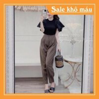 QUẦN XẾP LY KHOÁ GẤU - Mẫu mới 2021