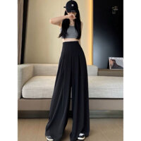 QUẦN XẾP LY ỐNG RỘNG LƯNG CAO SIU HÓT HÓT QD93