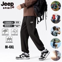 Quần xuân thu JEEP SPIRIT nam nữ, quần thể thao mỏng thời trang và quần thường ngày