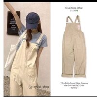 Quần yếm dài Ulzzang ống baggy