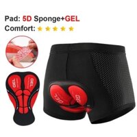 Quần Yếm Đệm Mông Lót Yên Đi Xe Đạp Thể Thao Nam Nữ Silicol Gel Có Lỗ Thông Hơi Thoáng Khí Cao Cấp