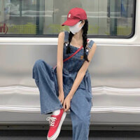 Quần yếm jean ( quần jean dáng dài) phong cách trẻ trung SML dễ phối đồ