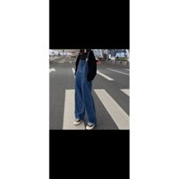 QUẦN YẾM JEANS HOT TREND - QUẦN YẾM BÒ NỮ - SIZE L