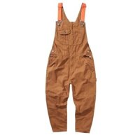 Quần yếm nam thẳng dáng rộng hợp thời trang Quần jean thông thường cổ điển phù hợp