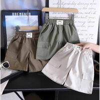 Quần Yếm trẻ em mẫu mới mùa hè quần short nam thường ngày