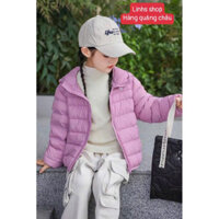 {Quảng chau}  ÁO KHOÁC PHAO LÔNG VŨ SIÊU NHẸ BÉ TRAI, BÉ GÁI CAO CẤP- LINHS shop