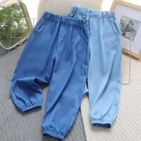 {Quảng Châu} Quần JEAN giấy demi BO CHUN, MỀM MÁT, quần jean giấy cho bé gái, BÉ TRAI