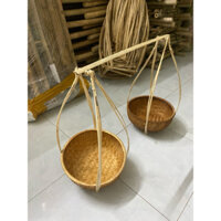 Quang gánh tre, thúng Hun Khói đường kính 30 cm