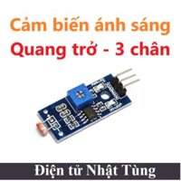 QUANG TRỞ 3 CHÂN, CẢM BIẾN ÁNH SÁNG