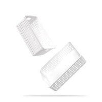 QUANGE SN050101 2PCS Home Storage Baskets Desktop Storage Box High Quality Storage Organizer Plastic Basket From