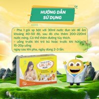 (QUÀ)Ngũ cốc Lợi Sữa Lạc Lạc Plus Dr.maya 600g (30 gói), hương vị thơm ngon, cũng cấp dinh dưỡng cải thiện chất lượng sữ