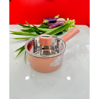 Quánh Elmich nấu bột inox 304 đáy đúc liền nguyên khối 2510 size 14cm