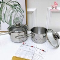 Quánh Fivestar inox 3 đáy 12cm, 14cm, 16cm,18cm