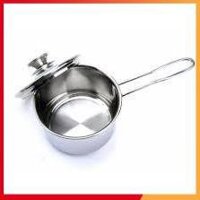 Quánh Fivestar Inox cao cấp 3 Đáy Nắp Kính  Q16-3DG 16cm