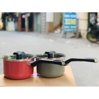 Quánh hợp kim nhôm chống dính vân đá 16cm Kims Cook EARM316H