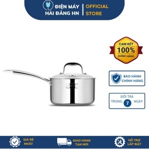 Quánh Inox 3 lớp cao cấp đáy liền  Tri-max XS EL-3745 - 16cm