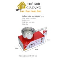 Quánh inox 304 cao cấp 5 đáy Kalpen Lermat L16