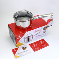 Quánh inox 304 chống dính 5 đáy Kalpen Lermat L14 L16 Thích hợp mọi loại bếp Hàng chính hãng