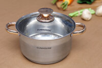 Quánh inox 5 đáy sunhouse SHG3216MSA