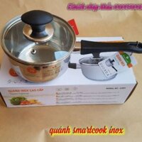 QUÁNH INOX ĐÁY TỪ 14CM EL6989 - 2356989 / SM6989