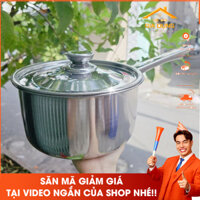 Quánh Inox nguyên khối size 20cm