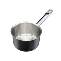 Quánh Inox Quantum Lòng Sâu Cán Dài Đường Kính 16cm - Không Kèm Nắp