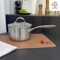Quánh, nồi nấu cháo bột, nồi quánh inox: quánh thành cao Chockmen 16 cm chất liệu inox 18/10 cao cấp – CKM242