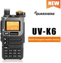 Quansheng Uv-K6 Walkie Talkie 5W Air Band Radio Tyep C Sạc UHF VHF DTMF FM Scrambler Tần Số Không Dây NOAA Hai Chiều