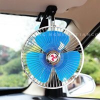 Quạt 12v, 24v Kẹp Trên Ô Tô, Xe Hơi, Xe Tải Có Lồng Sắt Cao Cấp Quạt Kẹp Bình Ắc Quy 6" 8"