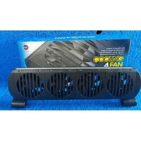 quạt 4 Fan cao cấp, làm mát hồ thủy sinh, quạt hồ thủy sinh